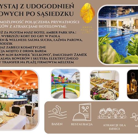 Olivina Park Spa - Domki Z Dostepem Do Krytego Basenu, Saun, Wyzywienia I Atrakcji Dla Dzieci 니에초르체 외부 사진