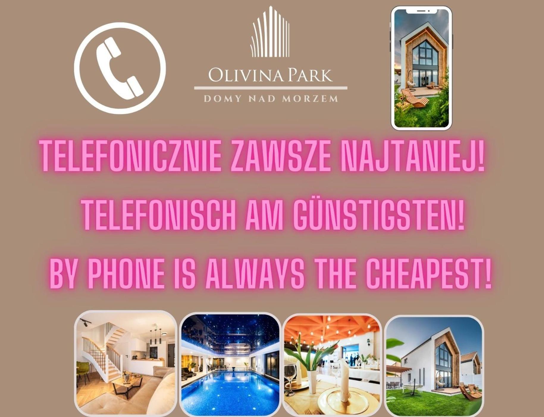 Olivina Park Spa - Domki Z Dostepem Do Krytego Basenu, Saun, Wyzywienia I Atrakcji Dla Dzieci 니에초르체 외부 사진